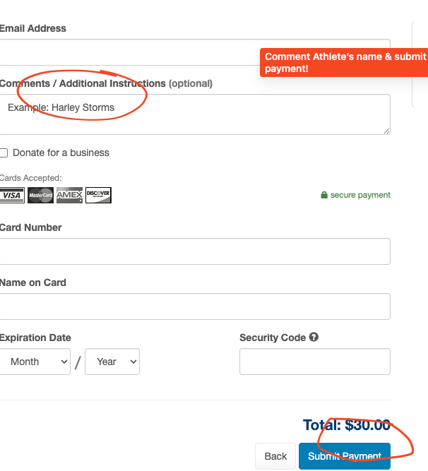 Donation step 3